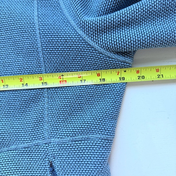 La Sportiva Ayona Hoodie S Sherpa Fleece Jacket Reversible Teal Blue Climbers - Picture 12 of 15